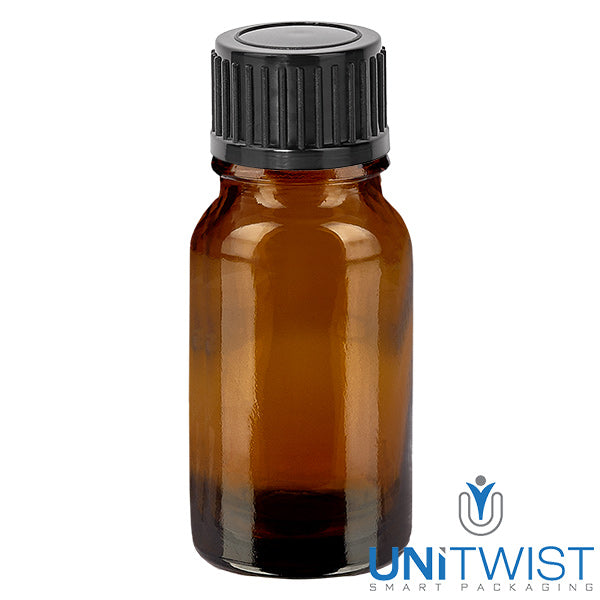 10 ml Braunglasflasche mit Schraubverschluss – UNiTWIST®