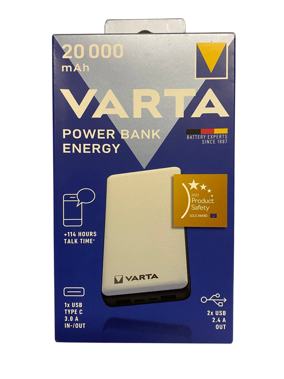 Varta Powerbank 20000mAh