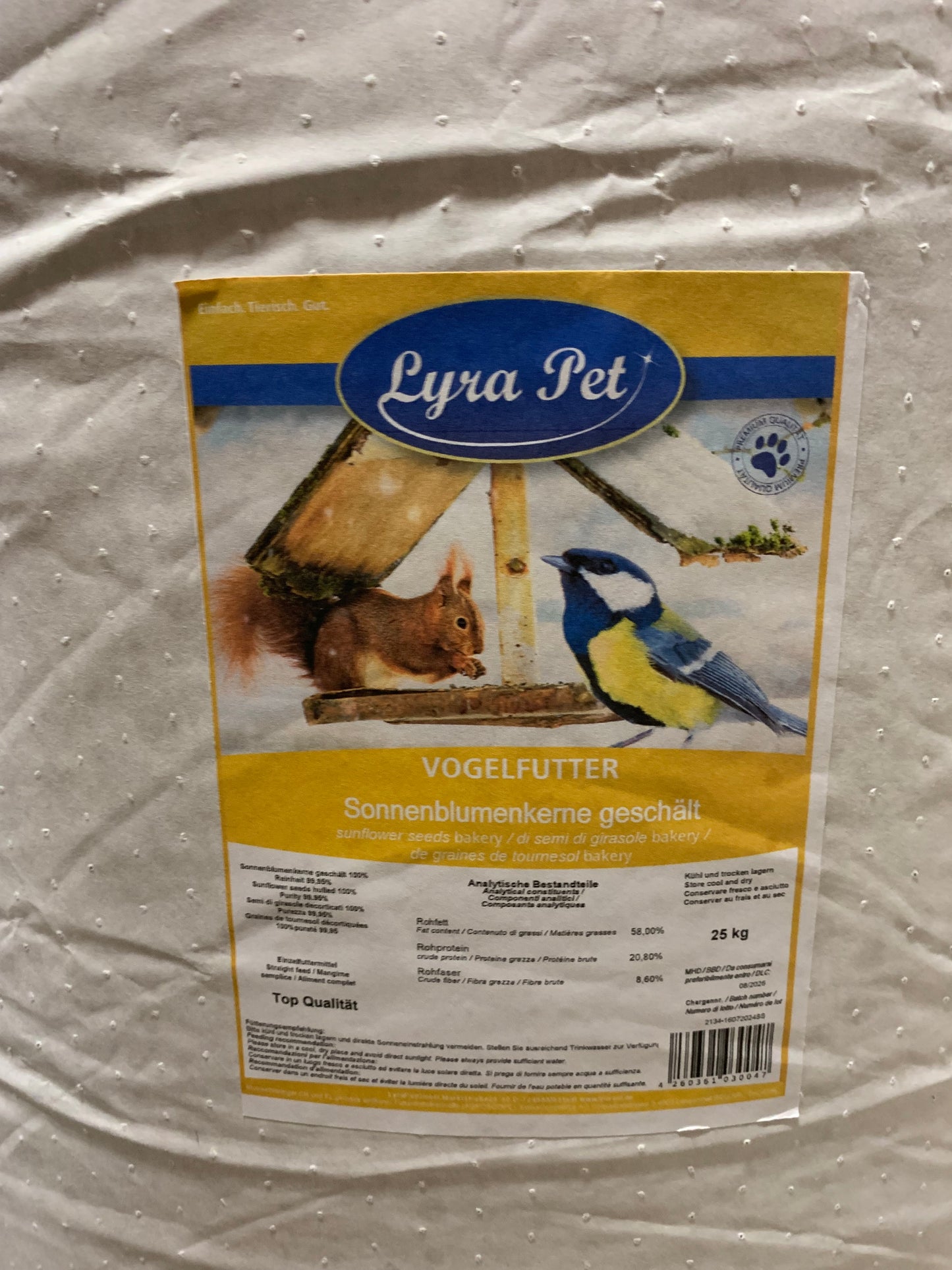 Sonneblumenkerne geschält - 10Kg