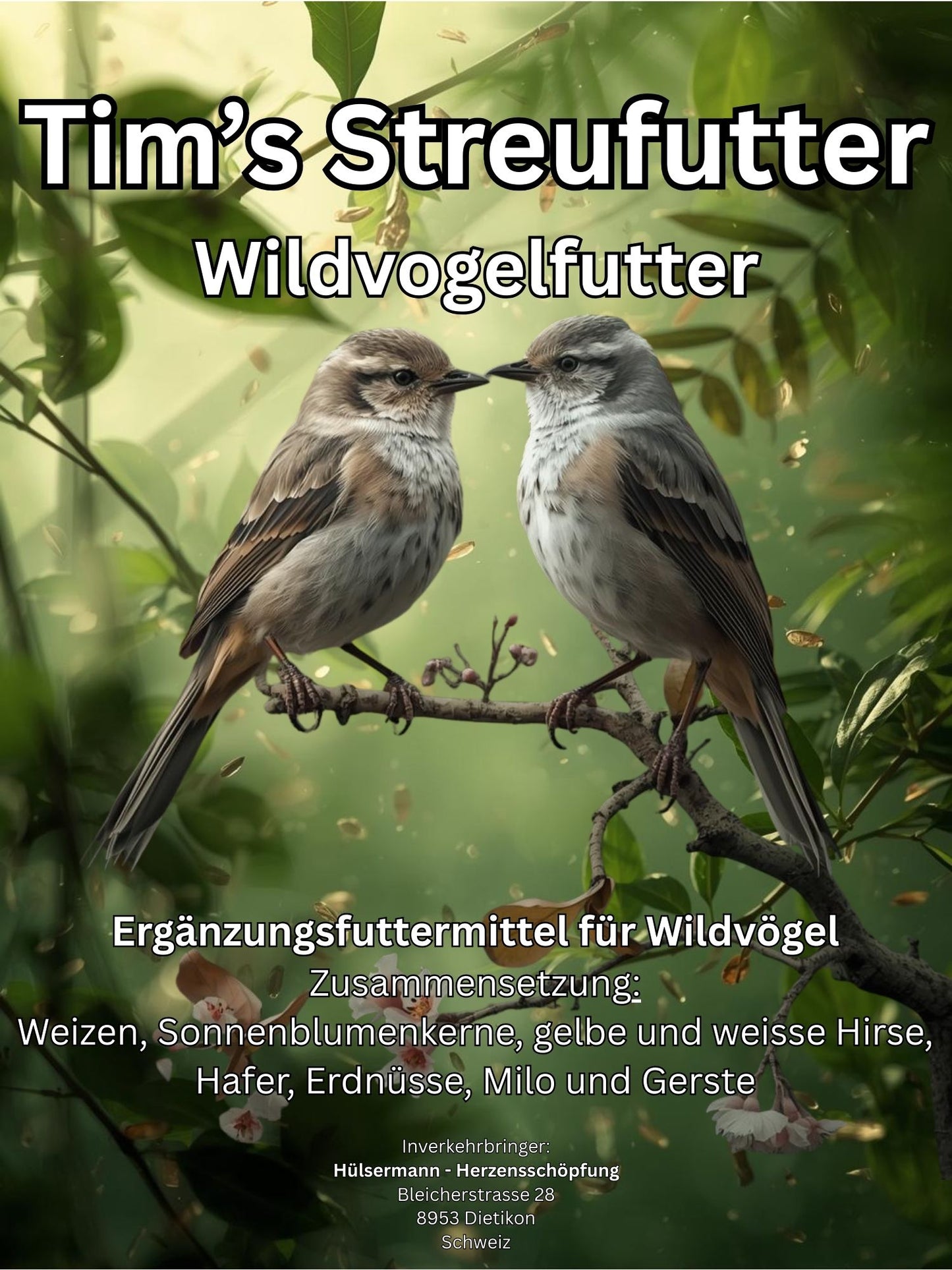 Tim`s Streufutter 25Kg