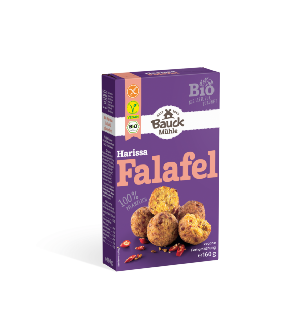 Falafel Harissa glutenfrei - Bio