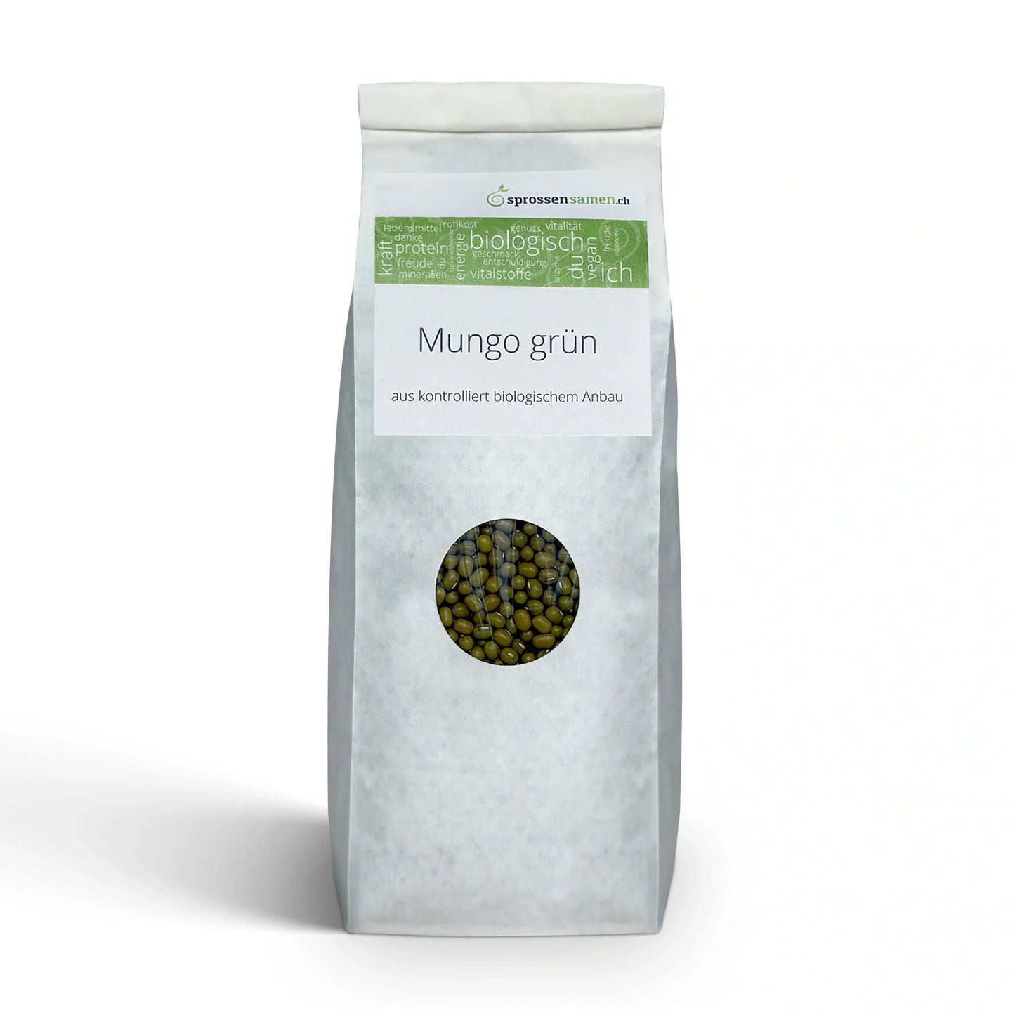 Bio Mungbohnen Sprossen | Keimsaat für Microgreens & Keimglas 500g