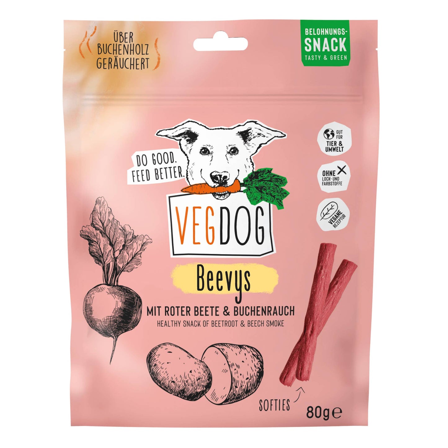 VegDog Beevys 80 g