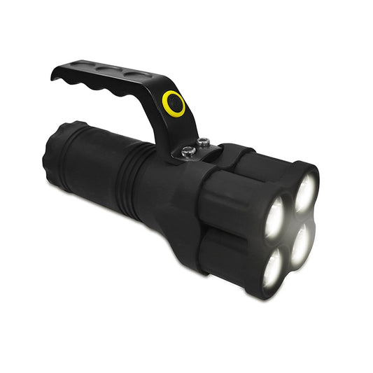 Taschenlampe mit 4 LEDs und Griff