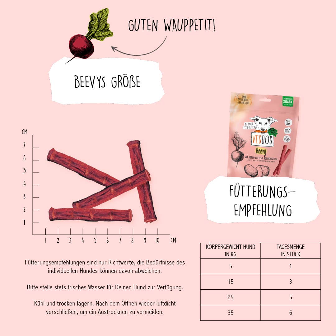 VegDog Beevys 80 g