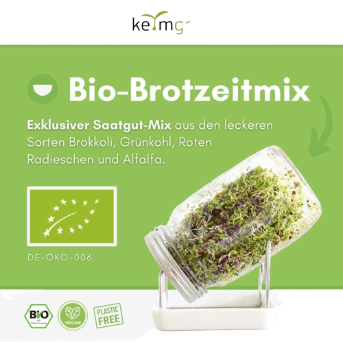 Keimgrün Bio-Sprossenmix Probierpaket
