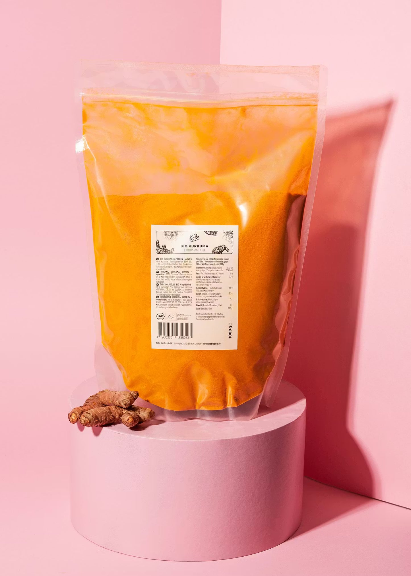 Bio Kurkuma gemahlen 1 Kg