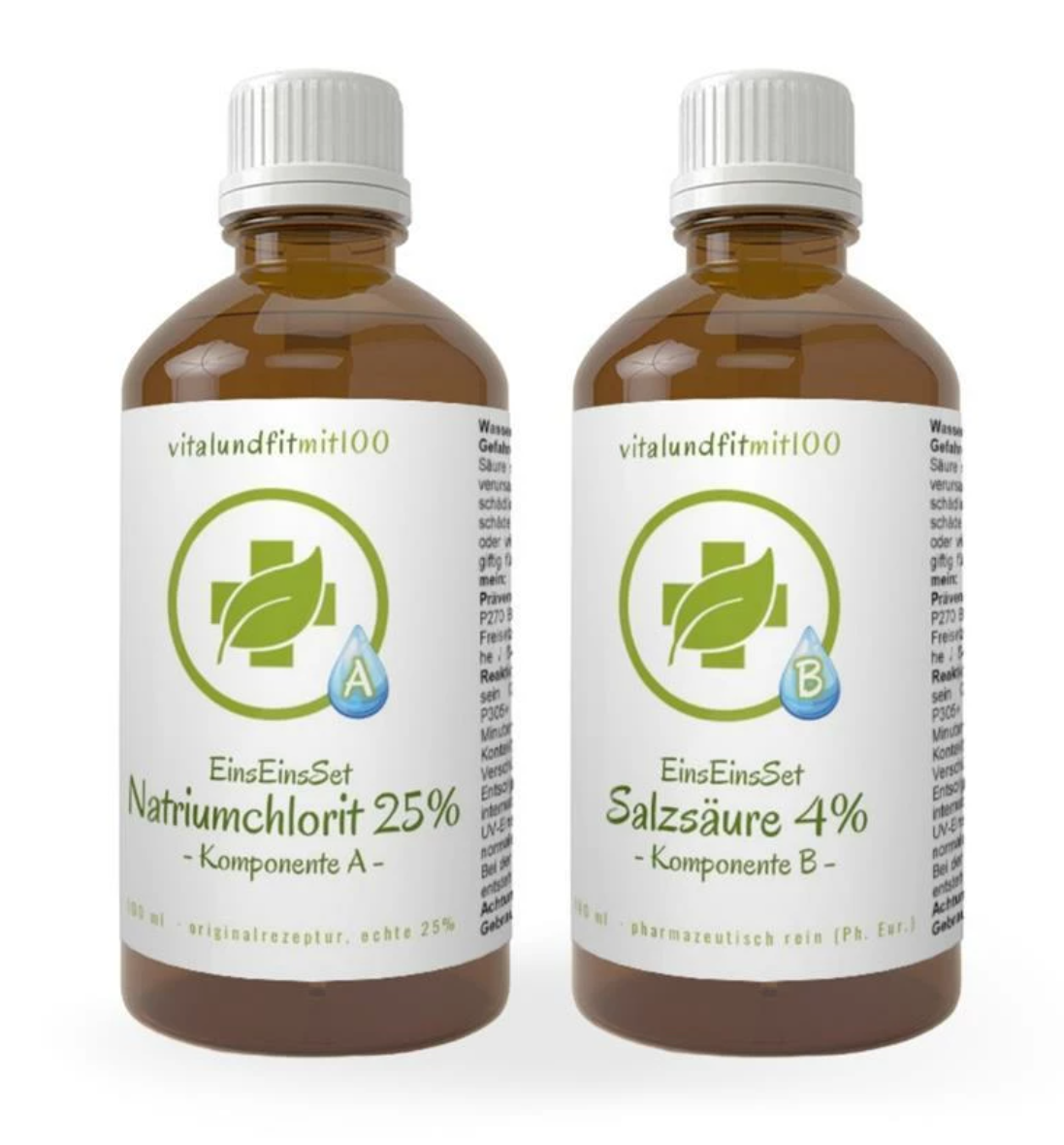 CDL - 2 Komponenten - Natriumchlorid-Lösung 25% + Salzsäure 4%