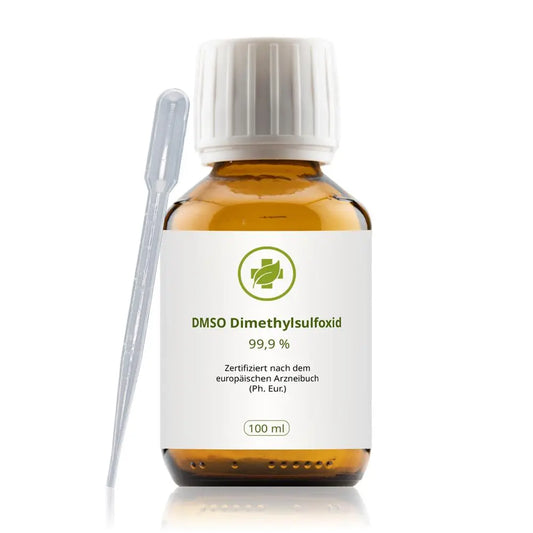 DMSO 100ml - Dimethylsulfoxid 99,9 % (Ph. Eur.) in Braunglasflasche