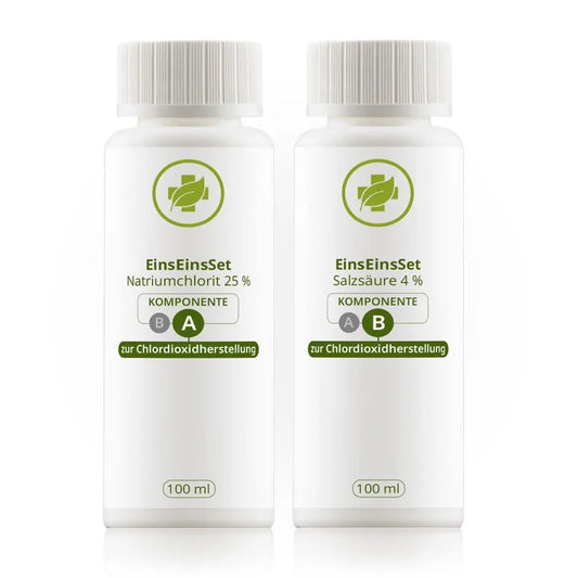 1:1‑Set zur Herstellung einer Chlordioxid‑Lösung