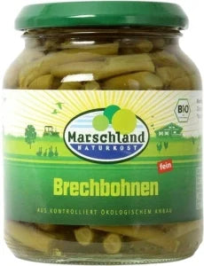 Feine Brechbohnen im Glas - Bio - 330g Marschland
