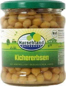 Kichererbsen im Glas - Bio - 370ml Marschland