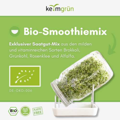 Keimgrün Bio-Sprossenmix Probierpaket